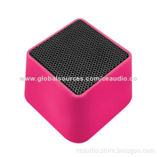 Novelty Bluetooth Speaker, Colorful, Glossy/Rubber Finish, Aux-in Jack for Promotions, Gifts
